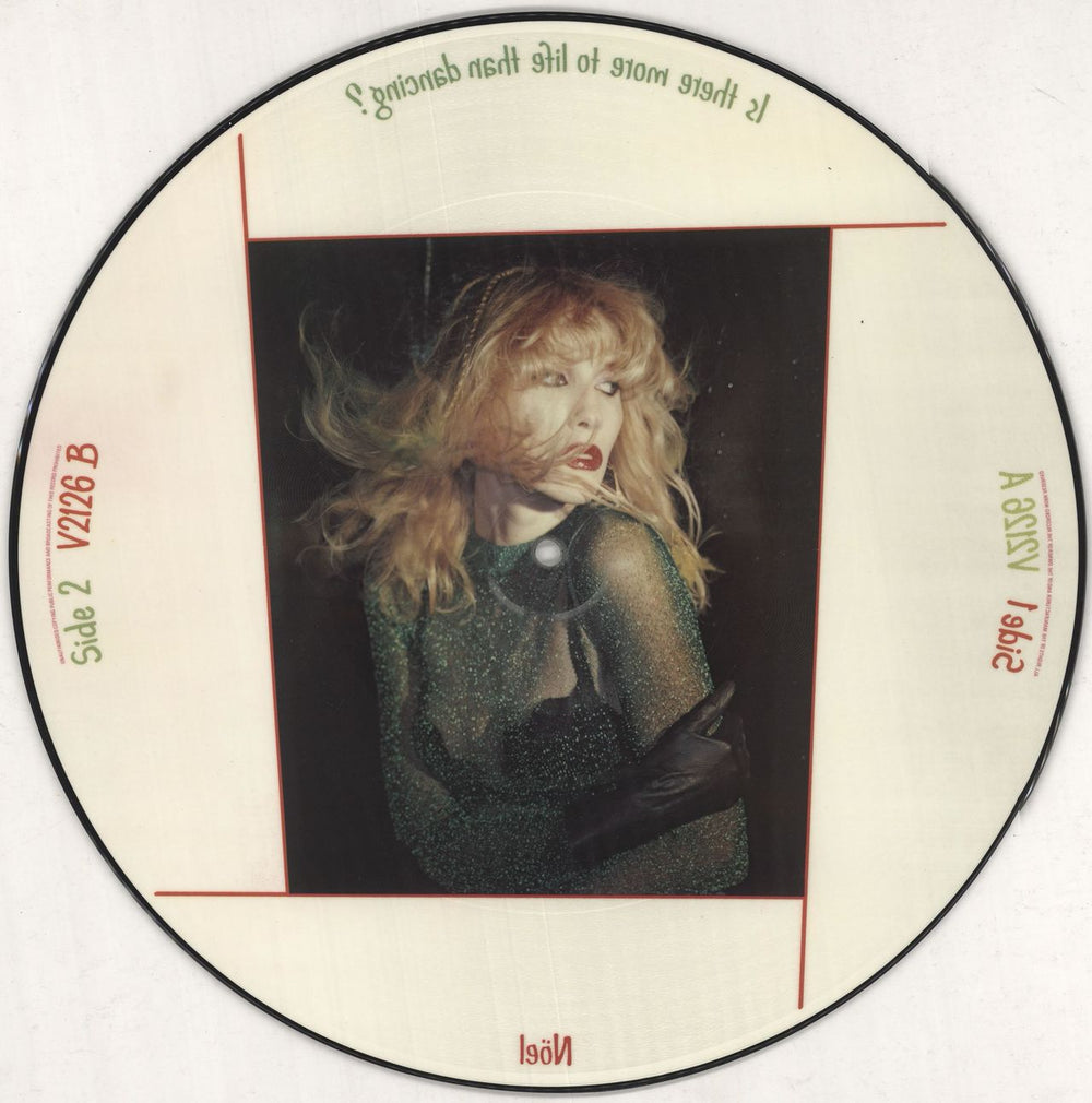 Noël Is There More To Life Than Dancing? UK picture disc LP (vinyl picture disc album)