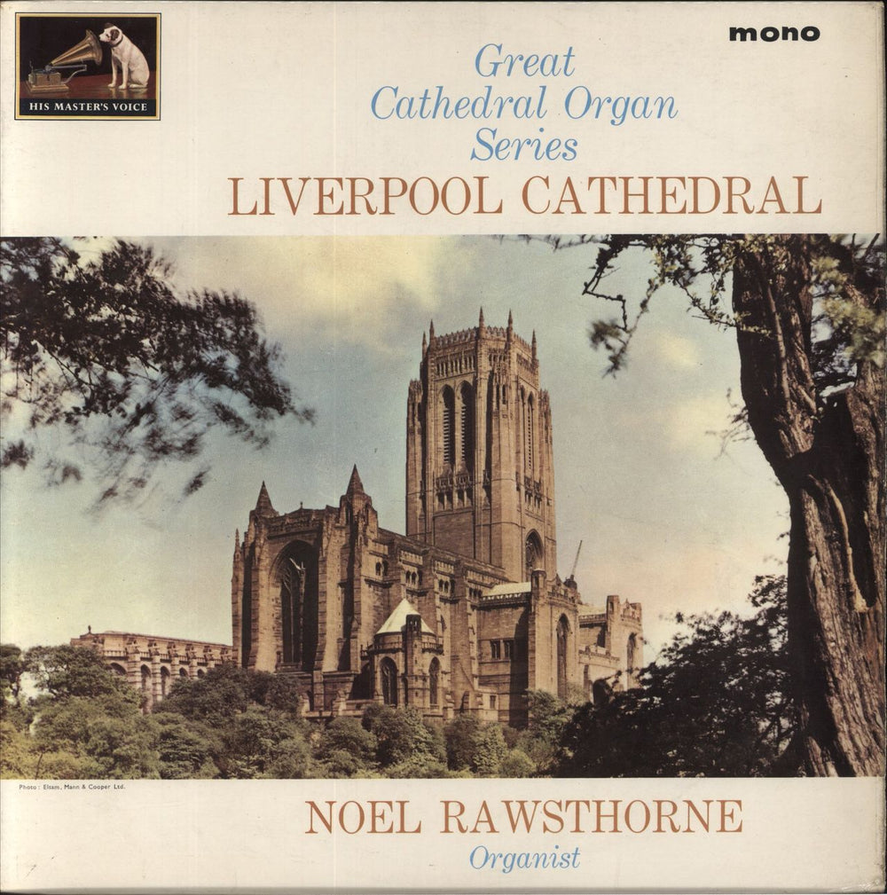 Noel Rawsthorne Liverpool Cathedral UK vinyl LP album (LP record) CLP1720