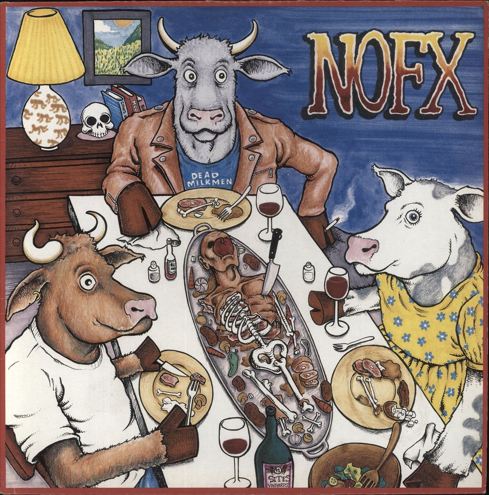 NoFX Liberal Animation US vinyl LP album (LP record) E-86417-1