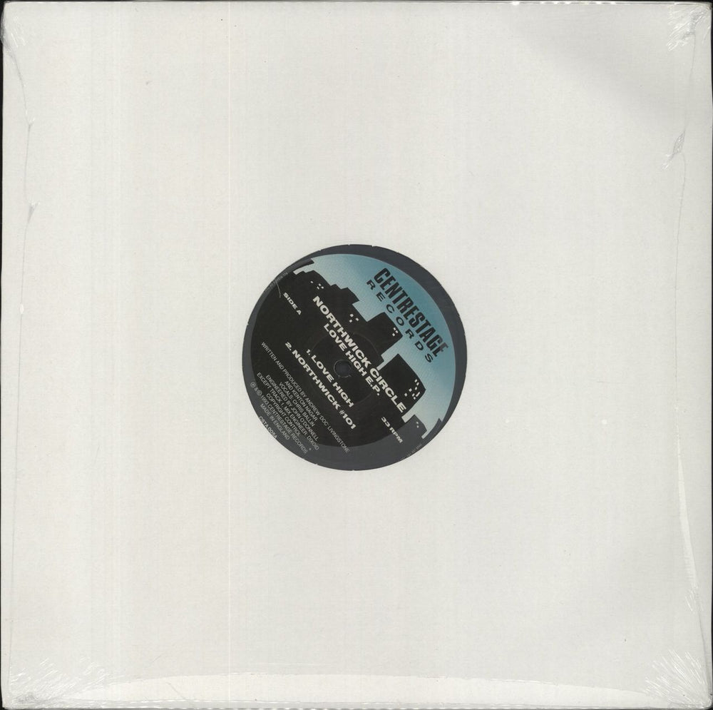 Northwick Circle Love High EP UK 12" vinyl single (12 inch record / Maxi-single) CSTA005