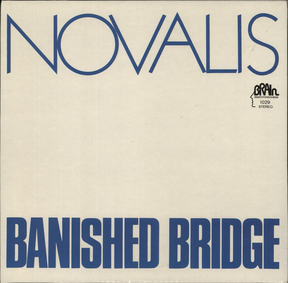 Novalis Banished Bridge German vinyl LP album (LP record) BRAIN1029