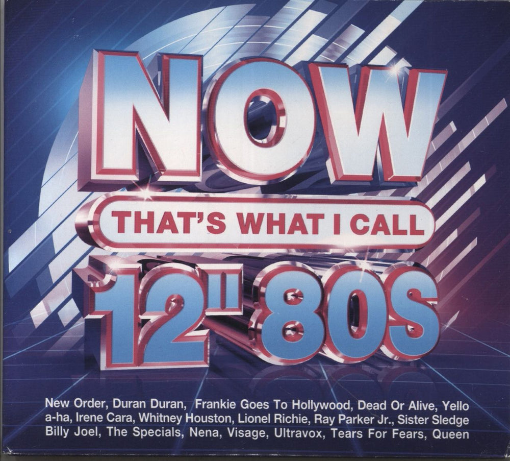 Now That's What I Call Music Now That's What I Call 12" 80s UK 4-CD album set CDNNNOW108