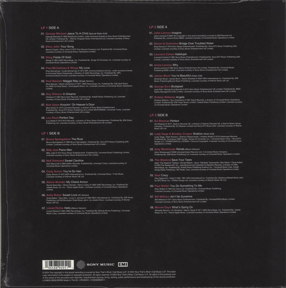 Now That's What I Call Music Now That's What I Call HMV Singer & Song - Purple Vinyl - Sealed UK 2-LP vinyl record set (Double LP Album) 196588909511