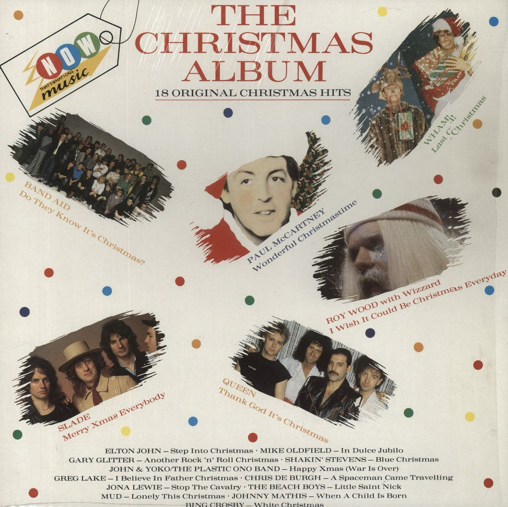 Now That's What I Call Music The Christmas Album - 1st - Shrink UK vinyl LP album (LP record) NOX1