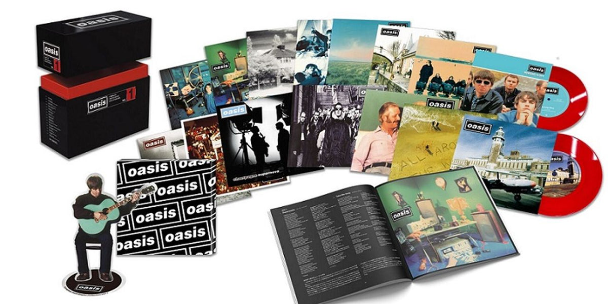 Oasis Complete 7inch Singles Collection Box | Vol. 1 - Red Vinyl +