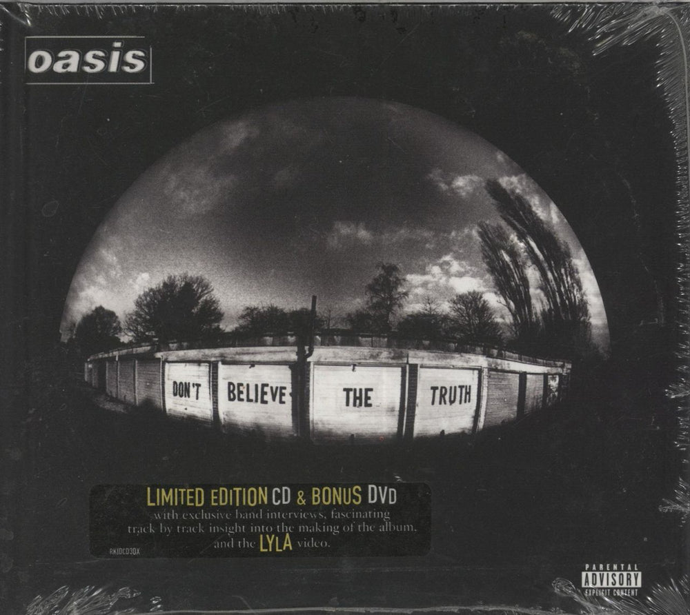 Oasis Don't Believe The Truth - Sealed - Promo Stickered UK 2-disc CD/DVD set RKIDCD30X