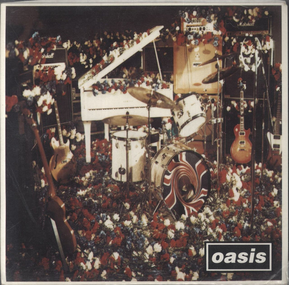 Oasis Don't Look Back In Anger - Insert - VG UK 7" vinyl single (7 inch record / 45) CRE221