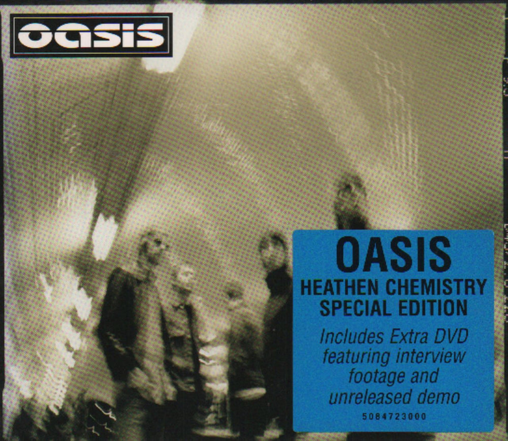 Oasis Heathen Chemistry Australian 2-disc CD/DVD set 5084723000