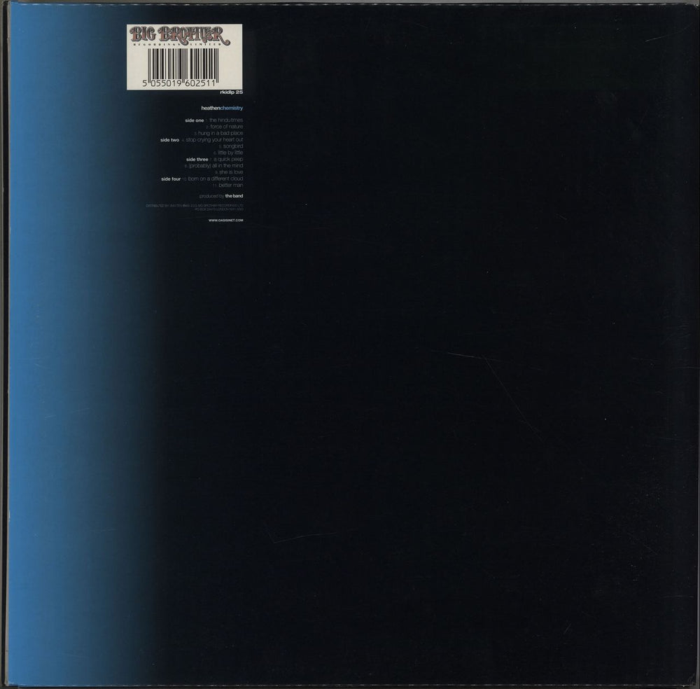 Oasis Heathen Chemistry - Shrink UK 2-LP vinyl record set (Double LP Album) OAS2LHE217567