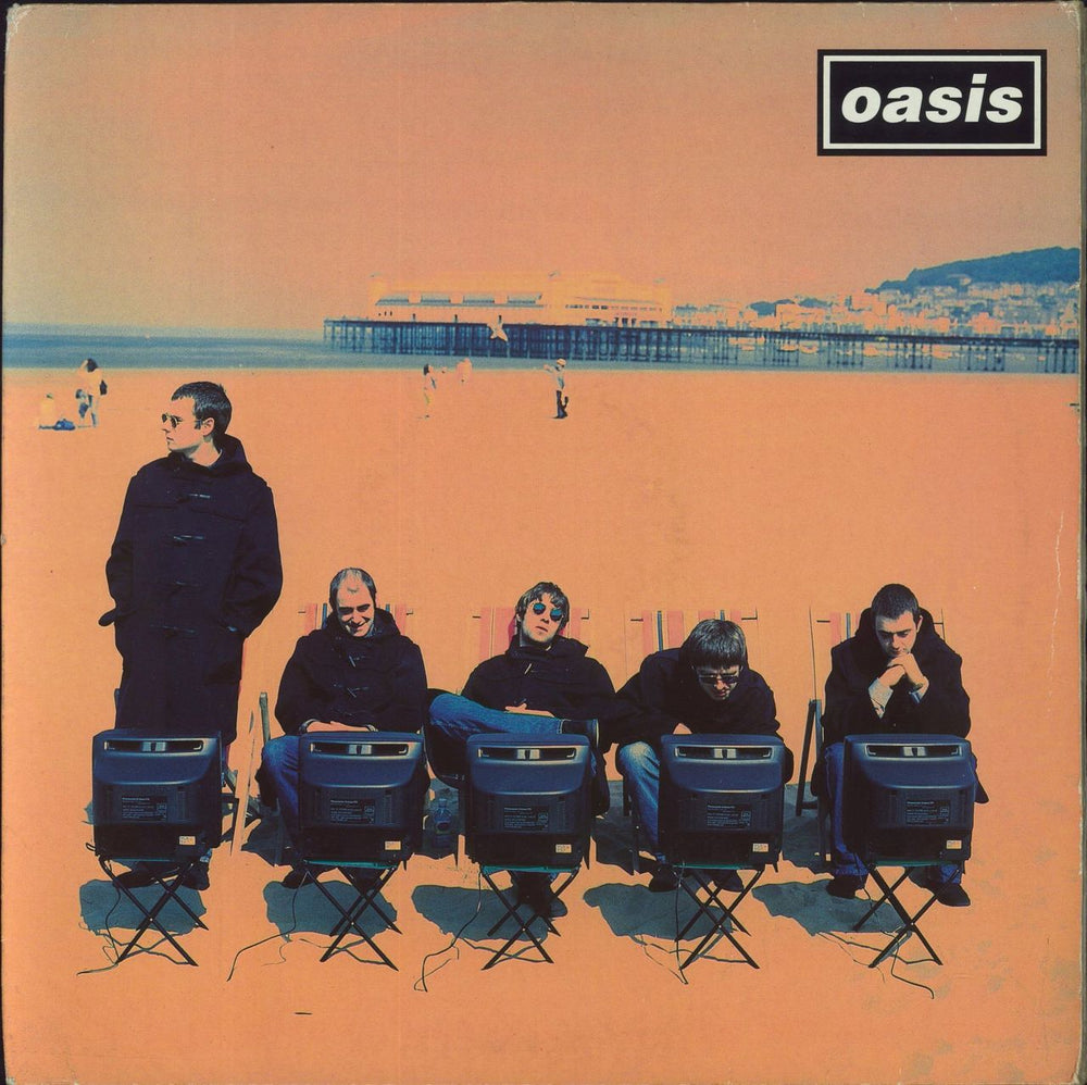 Oasis Roll With It - EX UK 12" vinyl single (12 inch record / Maxi-single) CRE212T