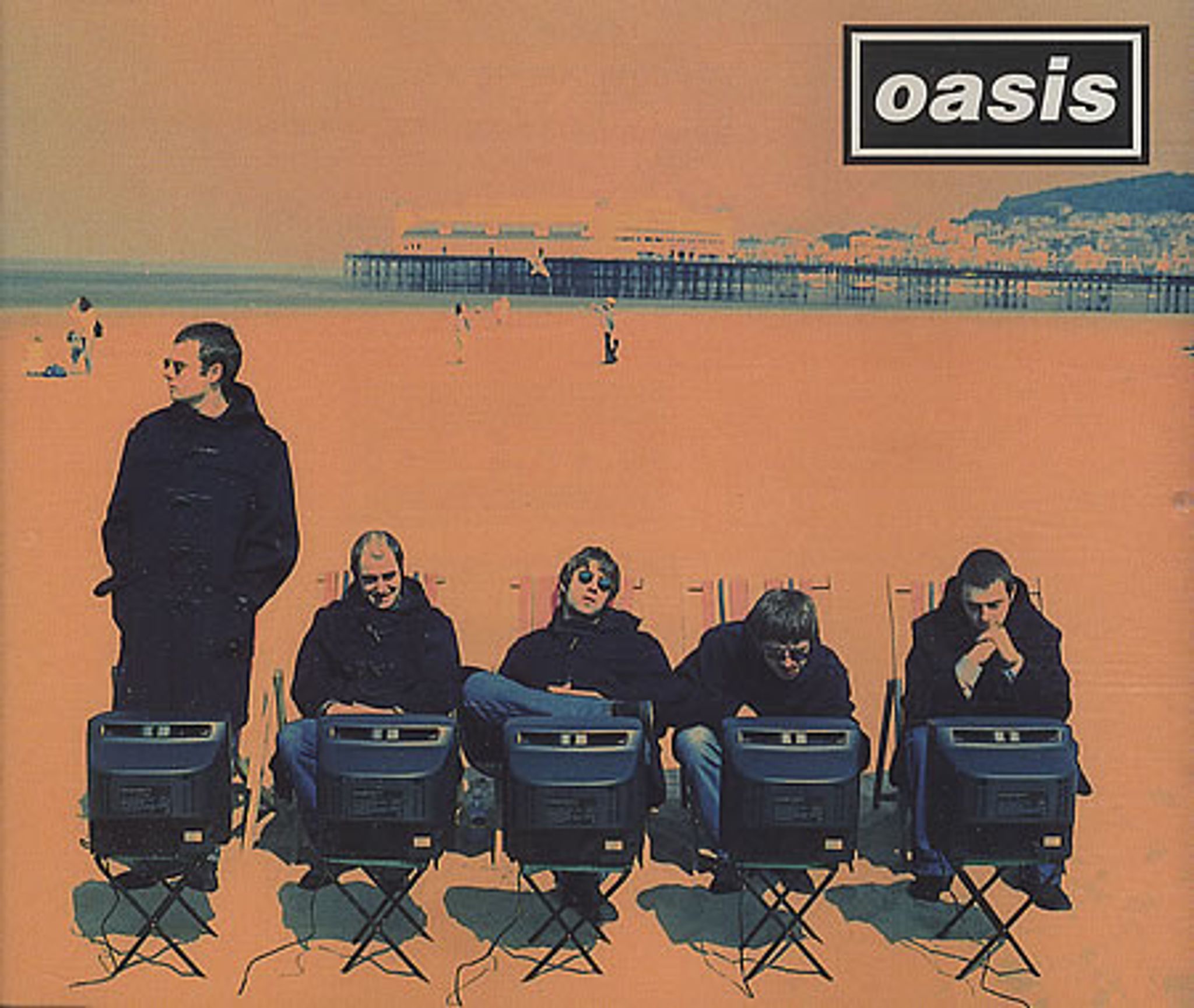 Oasis Roll With It UK CD single (CD5 / 5\") CRESCD212