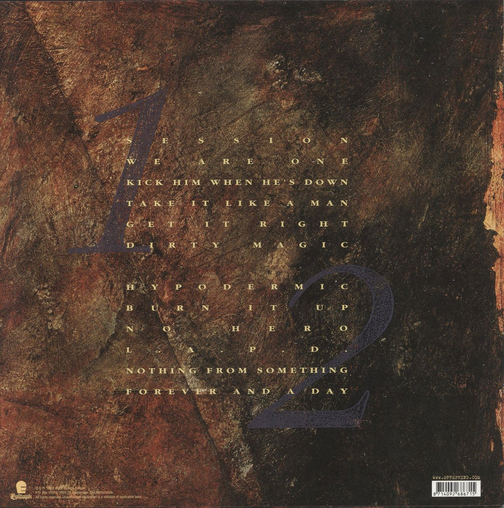 Offspring Ignition Dutch vinyl LP album (LP record) 8714092686715