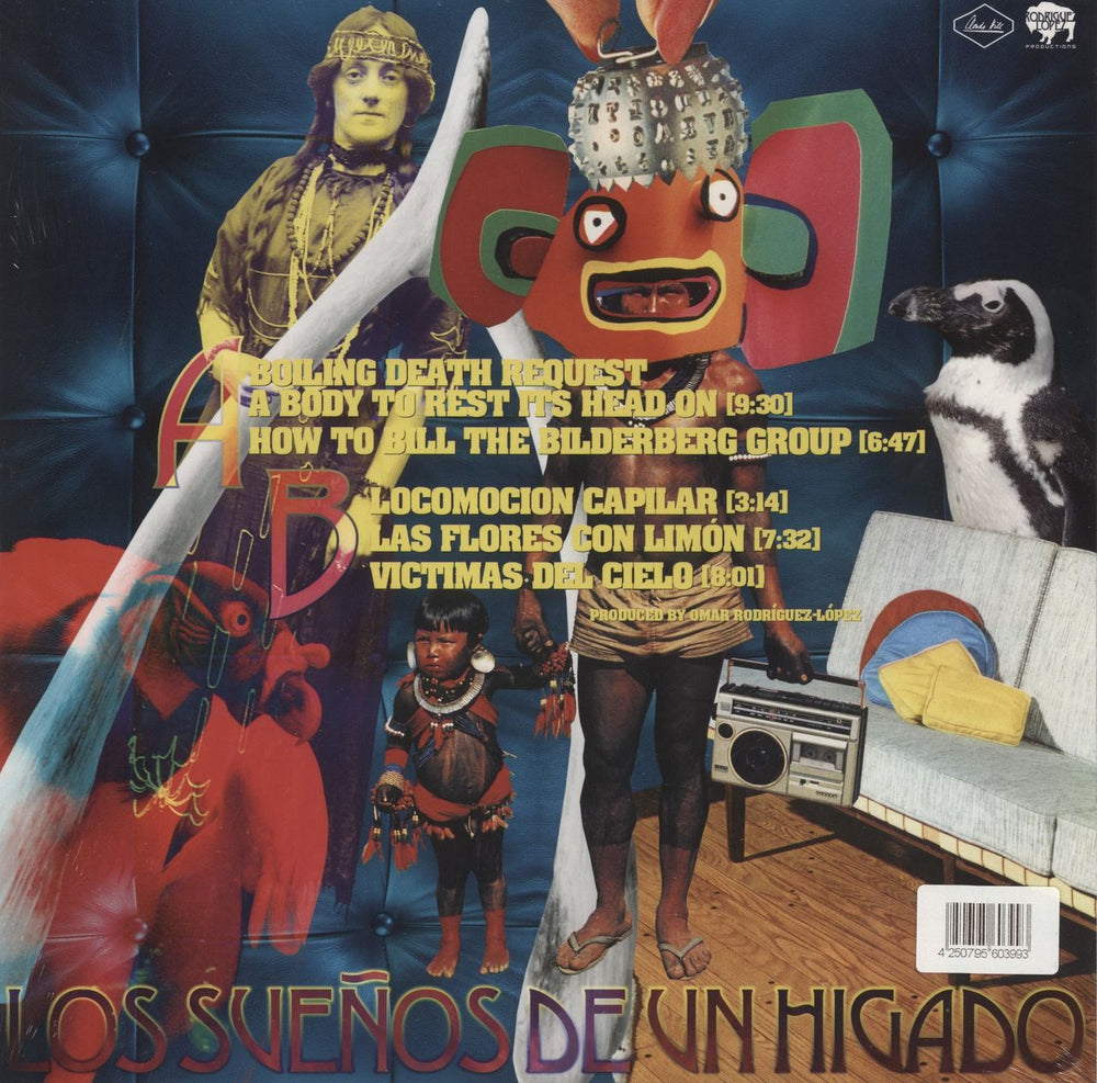 Omar Rodriguez-Lopez Los Sueños De Un Higado - Clouds Hill Edition - Recycled Vinyl - Sealed UK vinyl LP album (LP record) 4250795603993