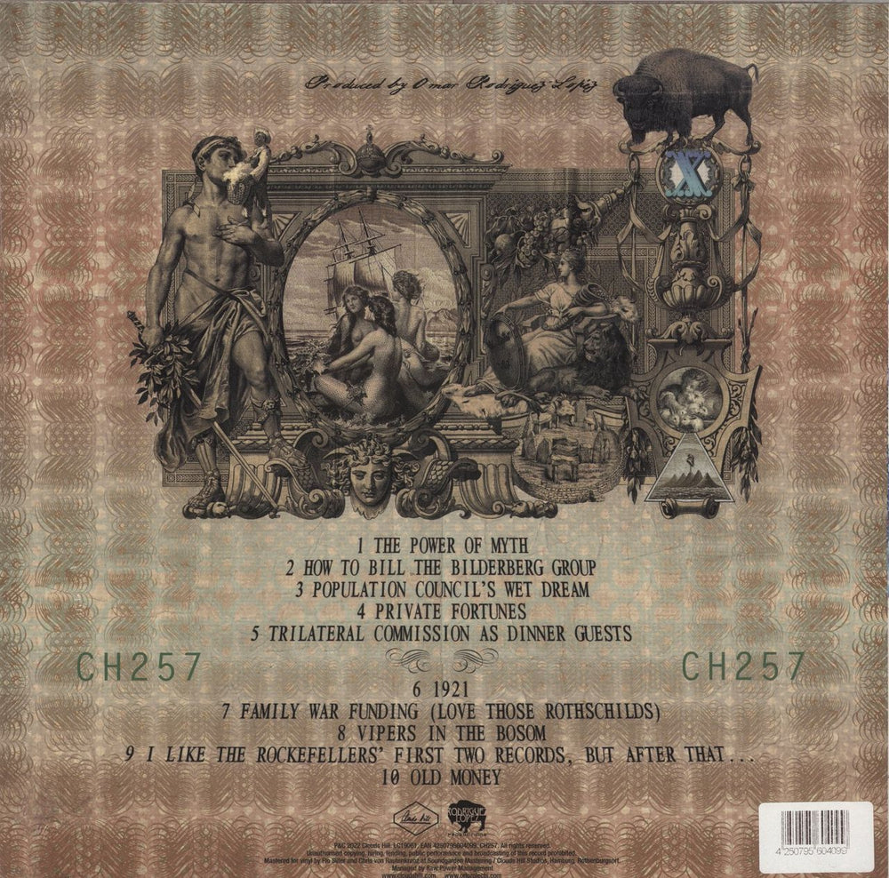 Omar Rodriguez-Lopez Old Money - Clouds Hill Edition - Recycled Vinyl - Sealed UK vinyl LP album (LP record) 4250795604099
