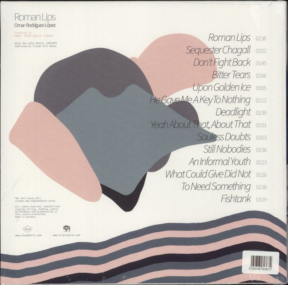 Omar Rodriguez-Lopez Roman Lips - Clouds Hill Edition - Recycled Vinyl - Sealed UK vinyl LP album (LP record) 4250795603672
