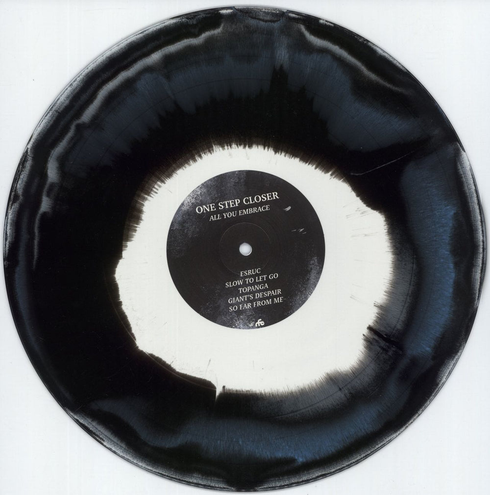 One Step Closer All You Embrace - Blue/White/Black Swirl Vinyl - Shrink US vinyl LP album (LP record) 96PLPAL880254