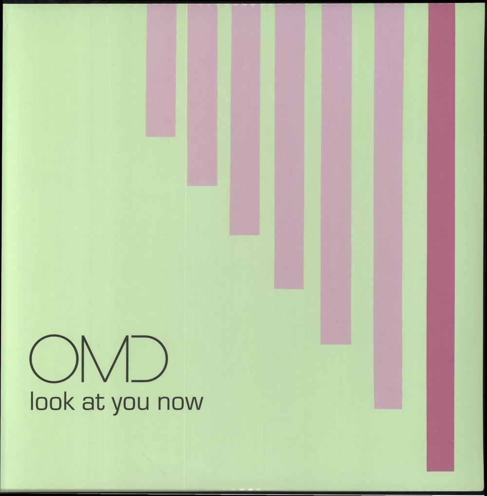 Orchestral Manoeuvres In The Dark Look At You Now - Pink Vinyl - Sealed UK 12" vinyl single (12 inch record / Maxi-single) 100T154