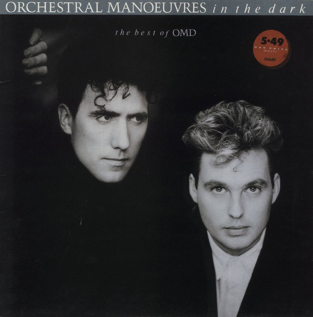 Orchestral Manoeuvres In The Dark The Best Of OMD - EX UK vinyl LP album (LP record) OMD1