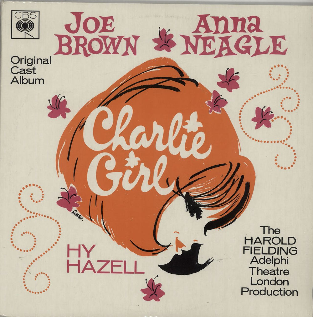 Original Cast Recording Charlie Girl UK vinyl LP album (LP record) BPG62627