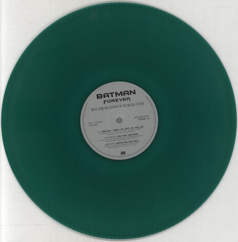 Original Soundtrack Batman Forever - Green and Purple Vinyl US 2-LP vinyl record set (Double LP Album) OST2LBA857480