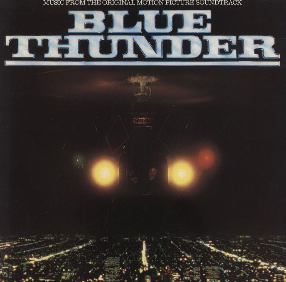 Original Soundtrack Blue Thunder UK vinyl LP album (LP record) MCF3183