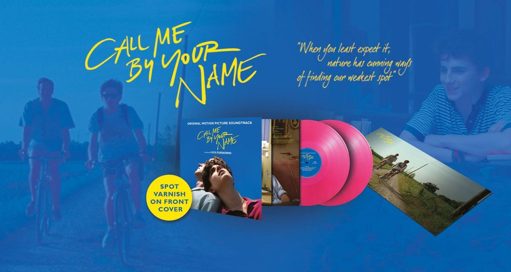 Original Soundtrack Call Me By Your Name - Translucent Pink Vinyl 