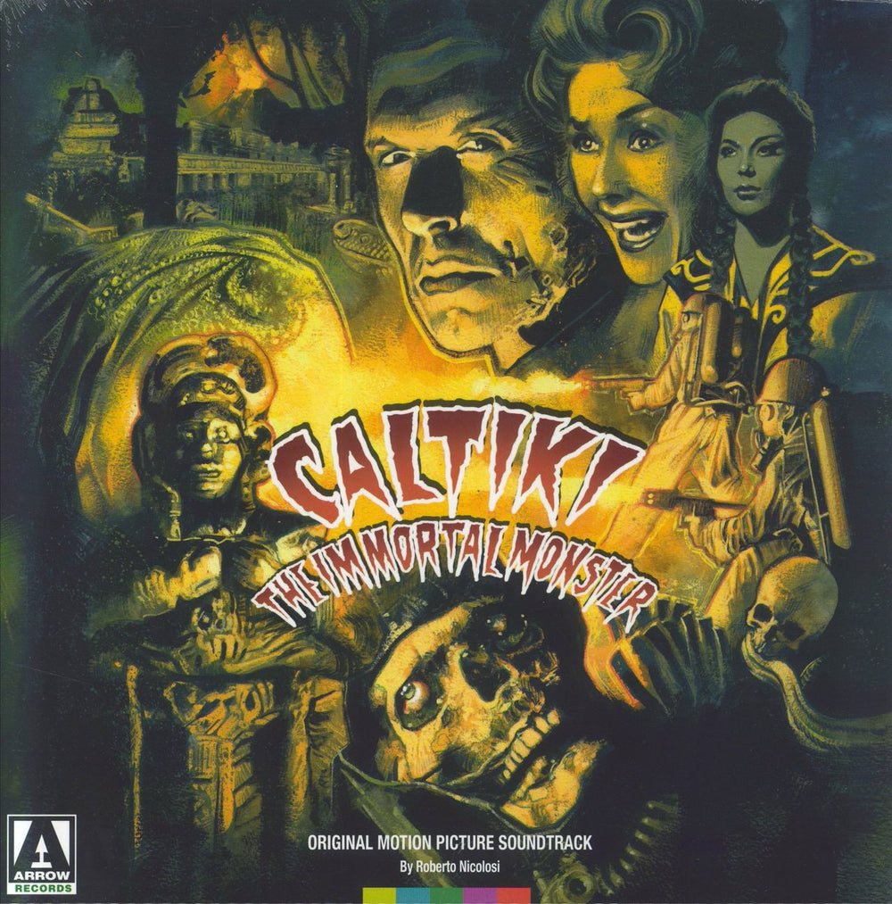 Original Soundtrack Caltiki The Immortal Monster (Original Motion Picture Soundtrack) - Sealed UK vinyl LP album (LP record) AR003