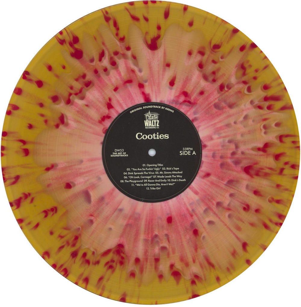 Original Soundtrack Cooties - 180gm Clear with Gold & Red Splatter Vinyl US vinyl LP album (LP record) OSTLPCO789660