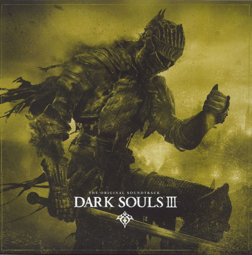 Original Soundtrack Dark Souls III - Gold Poison Mist Vinyl - EX UK 3-LP vinyl record set (Triple LP Album) 3391891998895