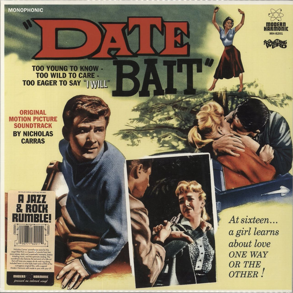 Original Soundtrack Date Bait (The Original Motion Picture Soundtrack) - Red Vinyl US vinyl LP album (LP record) MH-8201