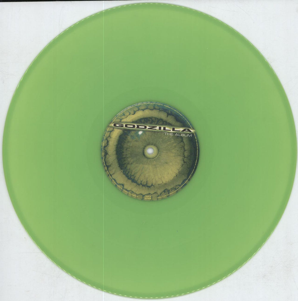 Original Soundtrack Godzilla - Lime Green Vinyl Dutch 2-LP vinyl record set (Double LP Album) OST2LGO655923