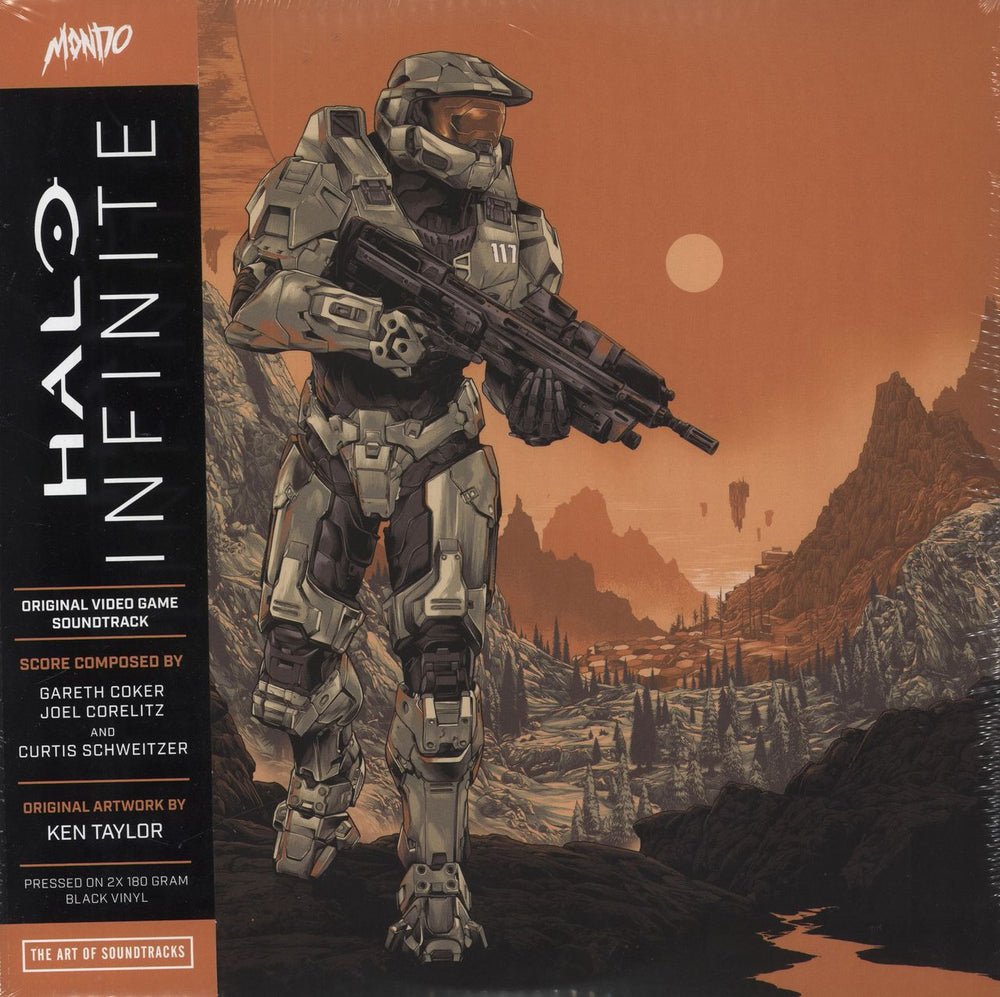 Original Soundtrack Halo Infinite - 180gram Vinyl US 2-LP vinyl record set (Double LP Album) MOND-251