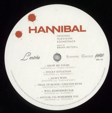 Original Soundtrack Hannibal - Original Television Soundtrack US 2-LP vinyl record set (Double LP Album) OST2LHA851488