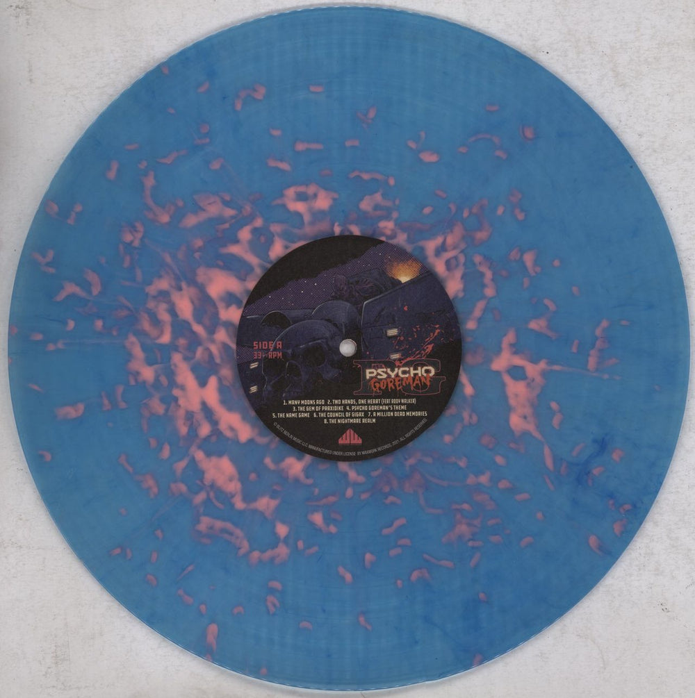 Original Soundtrack PG: Psycho Goreman [Original Soundtrack] - Blue Transparent w/ Pink Splatter Vinyl US vinyl LP album (LP record) OSTLPPG841548