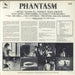 Original Soundtrack Phantasm US vinyl LP album (LP record)