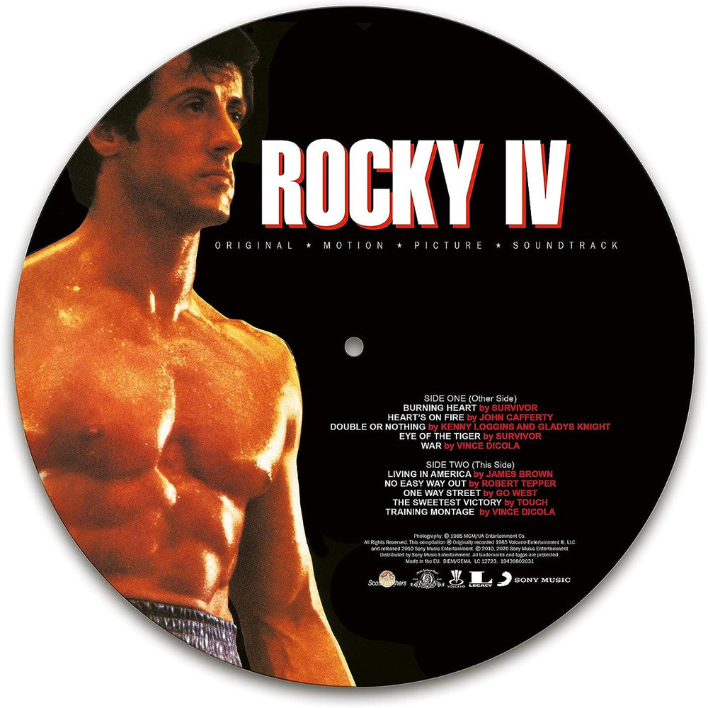 Original Soundtrack Rocky IV - Picture Disc Edition - Sealed UK picture disc LP (vinyl picture disc album) 194398020310