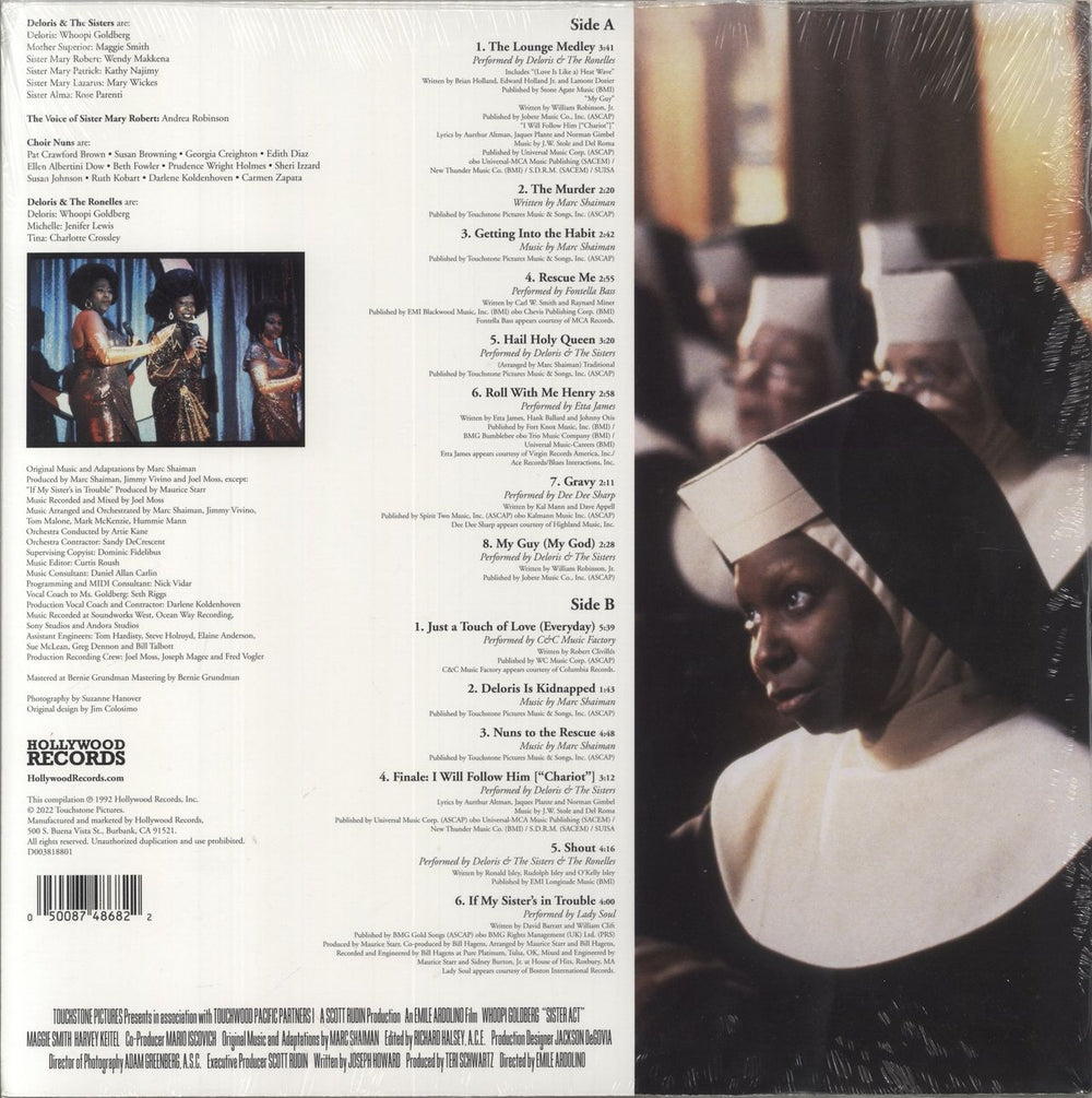 Original Soundtrack Sister Act - Red Vinyl - Sealed US vinyl LP album (LP record) 050087486822
