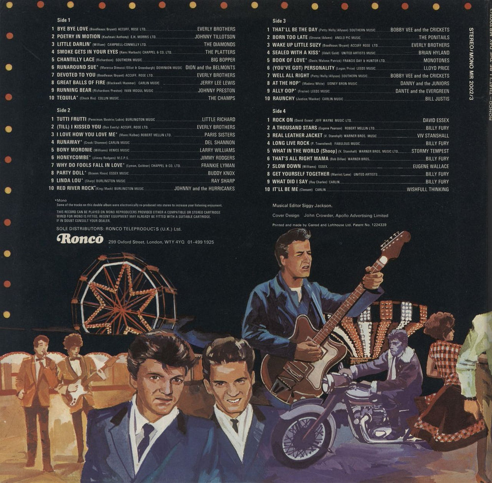 Original Soundtrack That'll Be The Day UK 2-LP vinyl record set (Double LP Album)