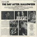 Original Soundtrack The Day After Halloween US vinyl LP album (LP record)