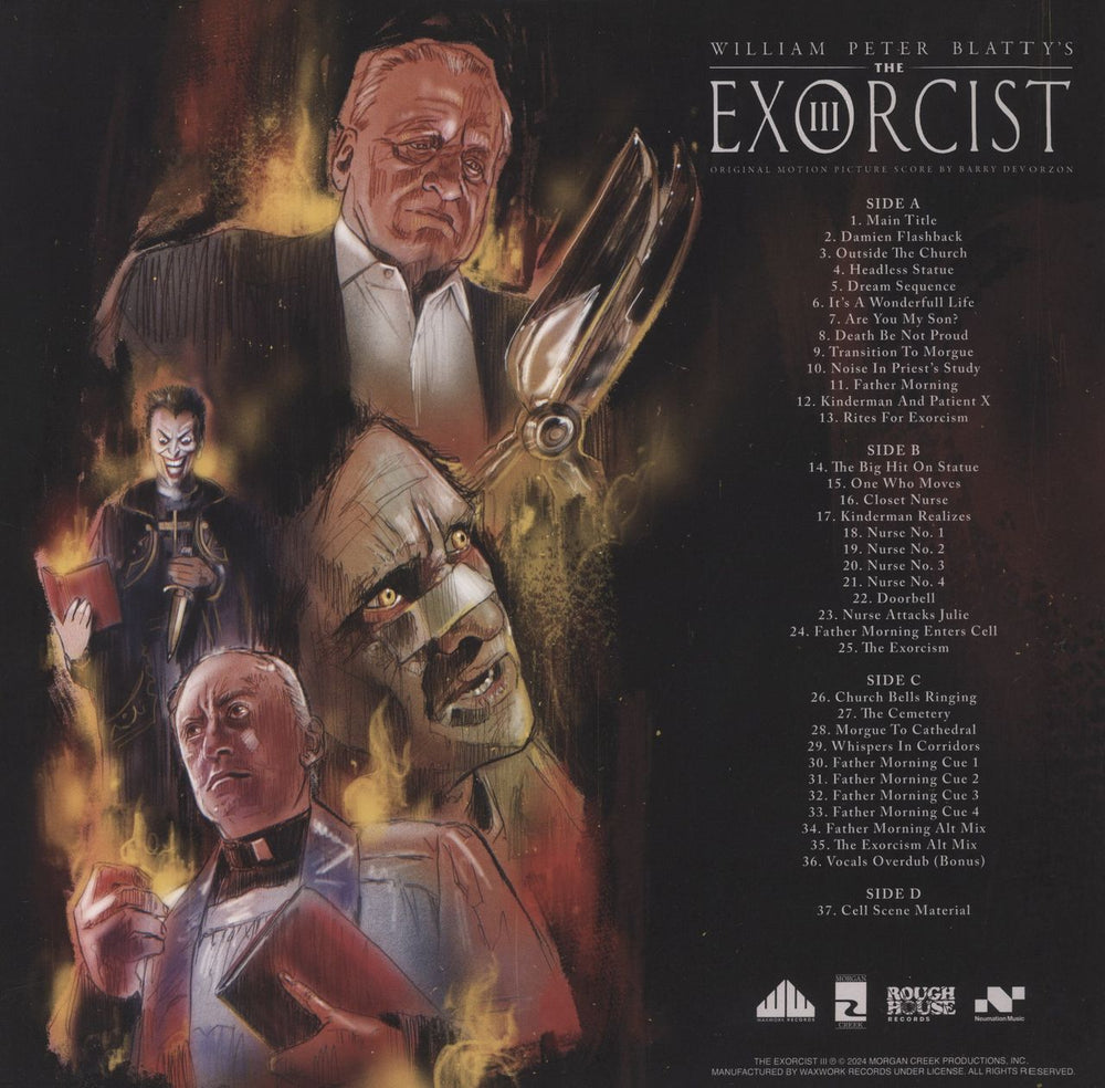 Original Soundtrack The Exorcist III - Pink Smoke and Purple Smoke Vinyl US vinyl LP album (LP record)