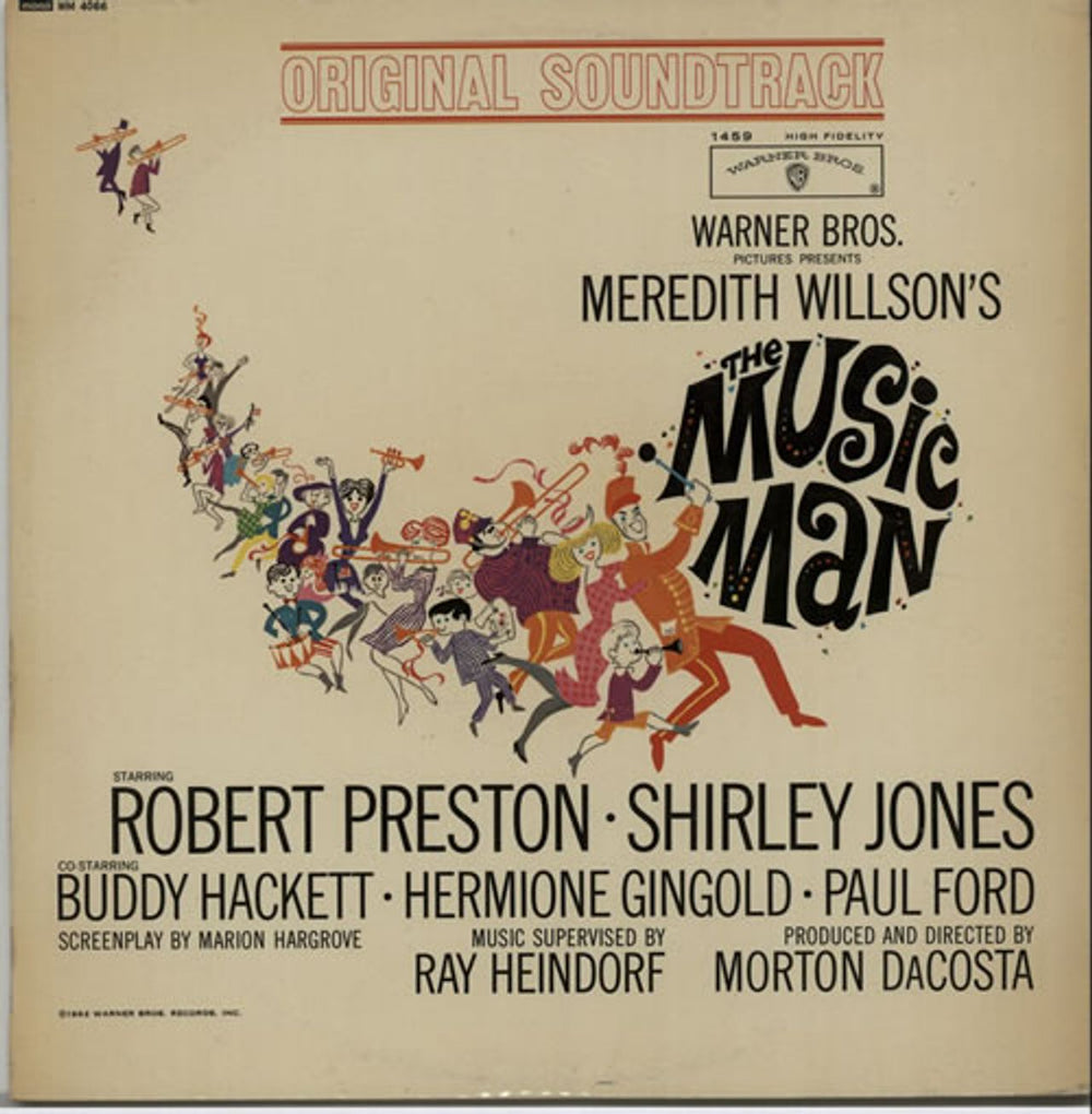 Original Soundtrack The Music Man UK vinyl LP album (LP record) WM4066