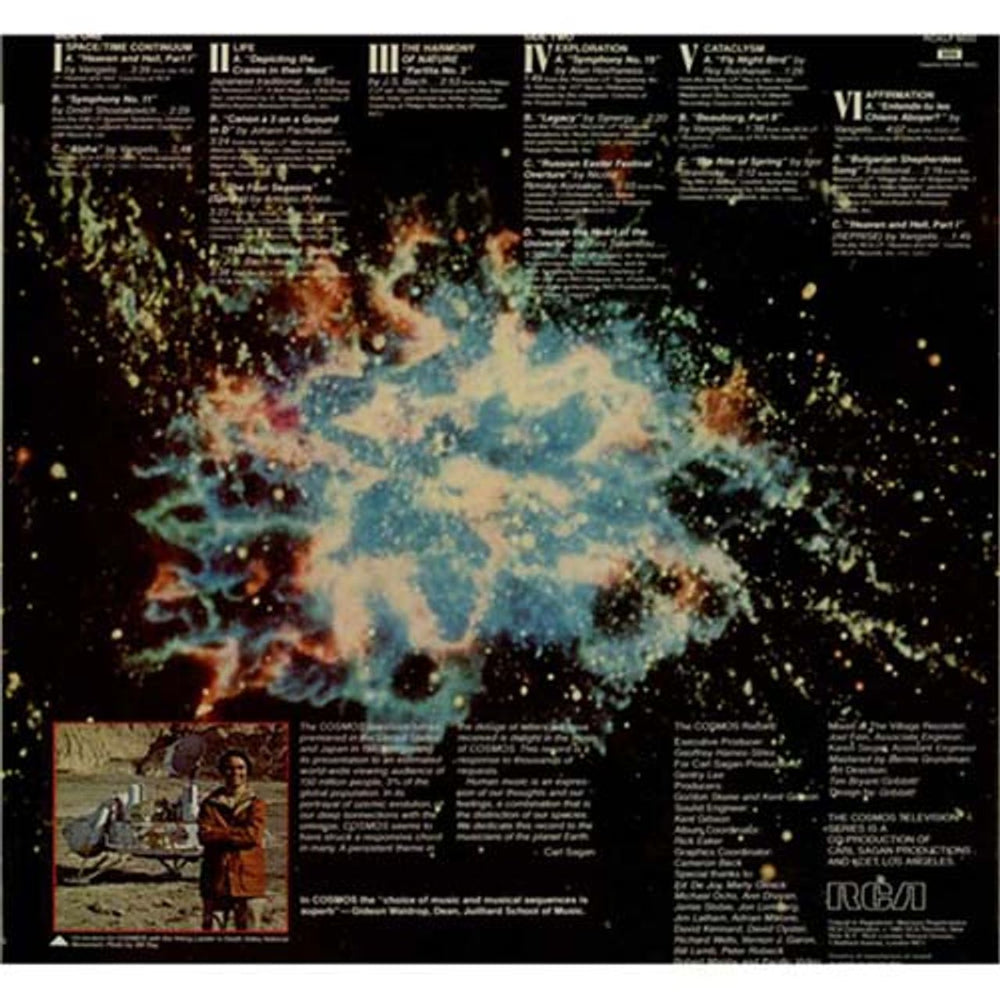 Original Soundtrack The Music Of Cosmos UK vinyl LP album (LP record) OSTLPTH406230