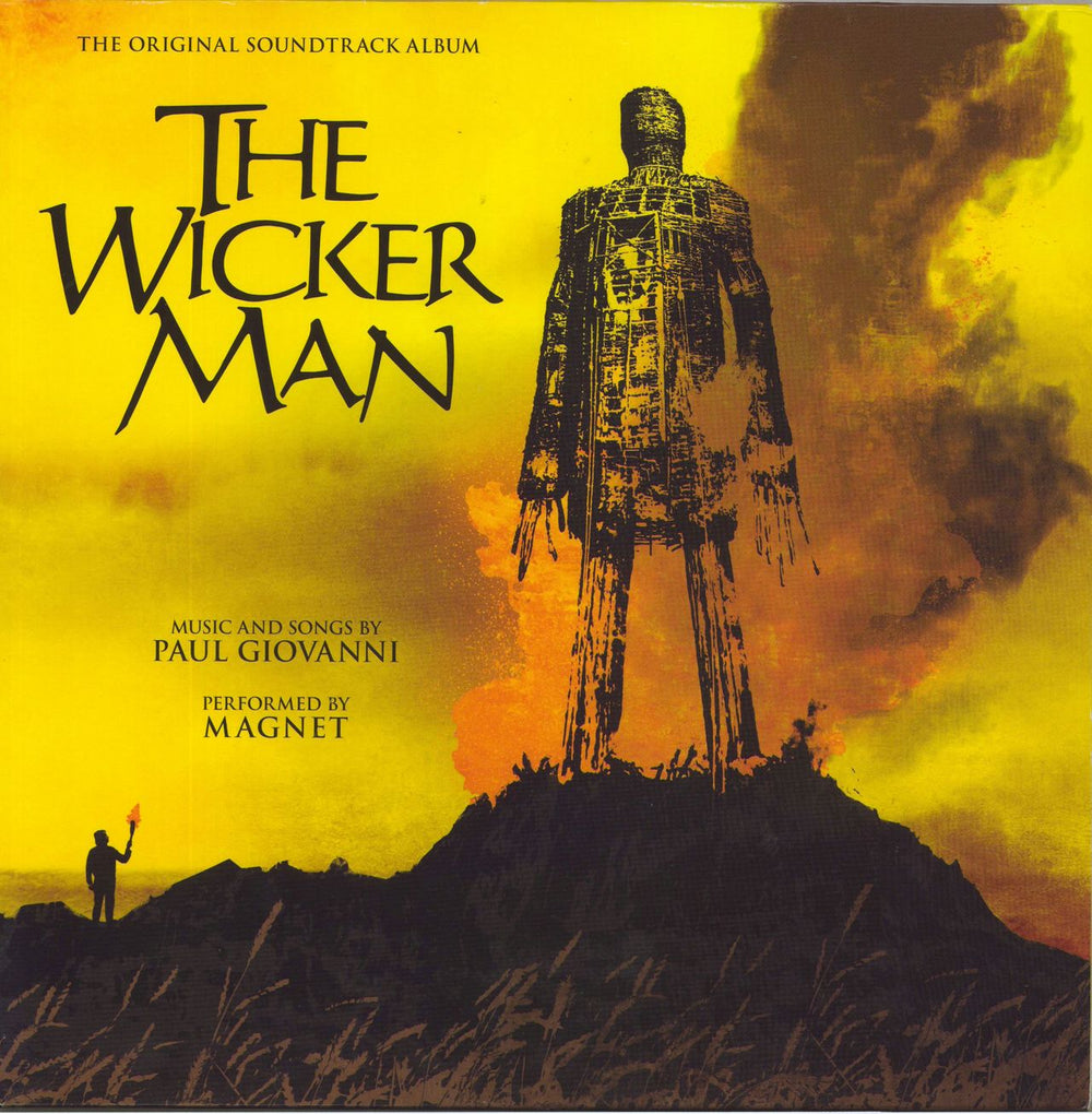 Original Soundtrack The Wicker Man - Transparent Yellow Vinyl + Obi UK vinyl LP album (LP record) SILLP1440Y