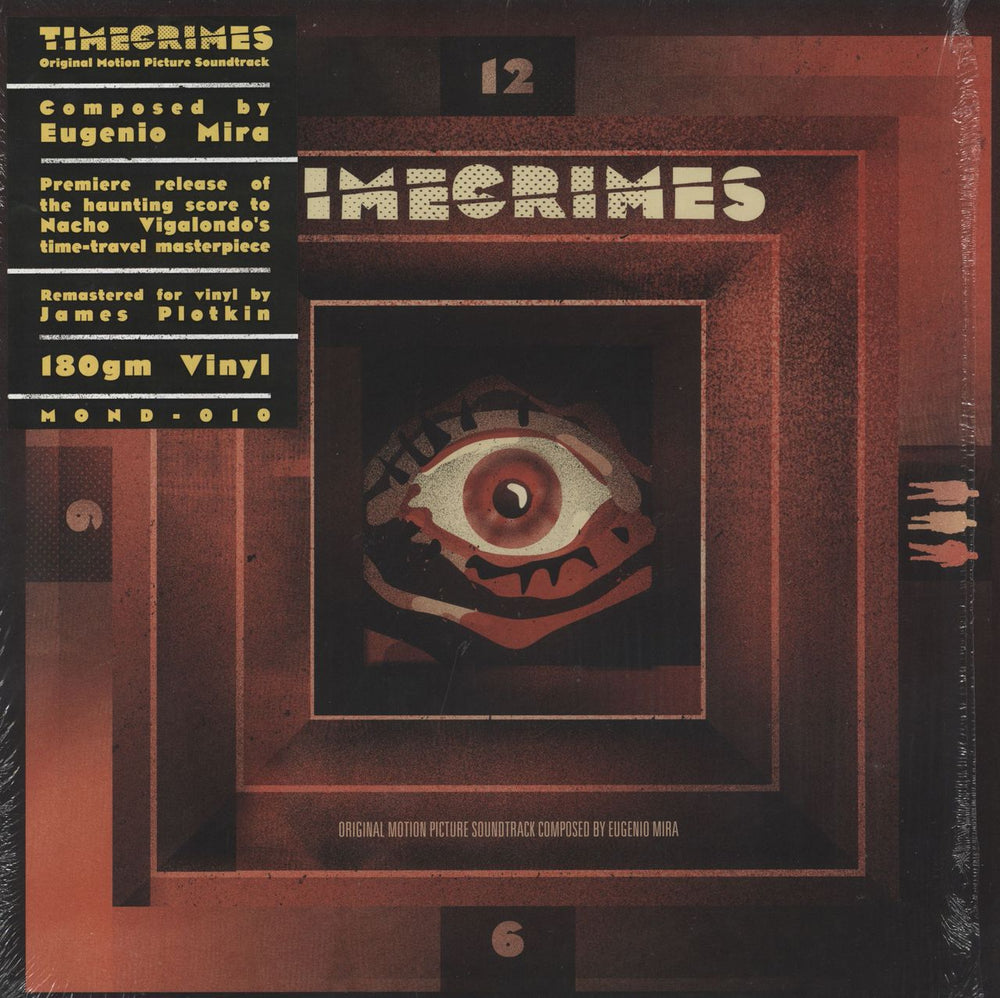 Original Soundtrack Timecrimes [Original Motion Picture Soundtrack] - Yellow Vinyl + Shrink US vinyl LP album (LP record) MOND-010