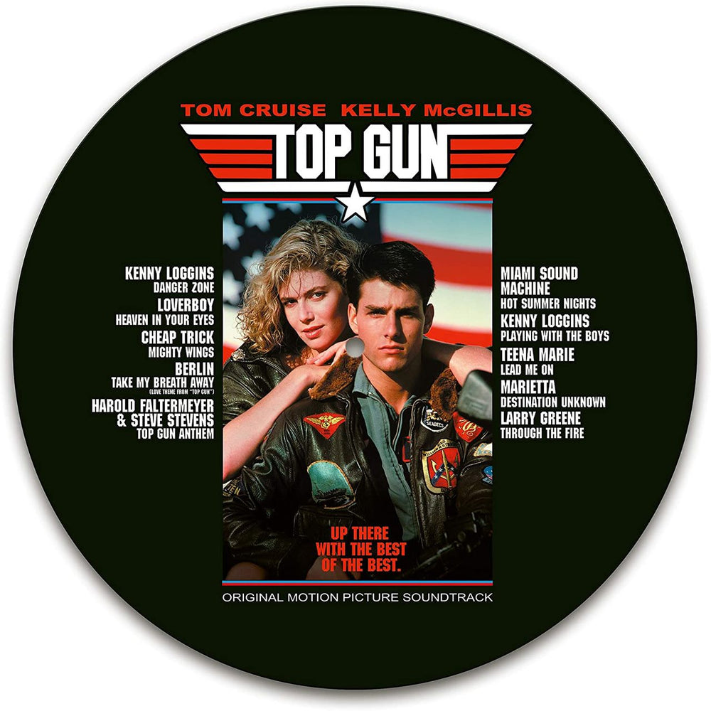 Original Soundtrack Top Gun - Picture Disc Edition - Sealed UK picture disc LP (vinyl picture disc album) OSTPDTO753828