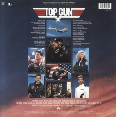 Original Soundtrack Top Gun UK picture disc LP (vinyl picture disc album) 194397749717