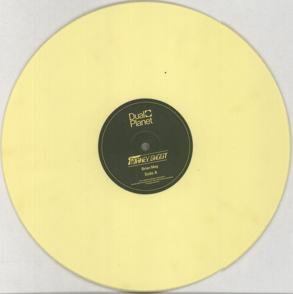Original Soundtrack Turkey Shoot - 180g - Yellow Vinyl Australian vinyl LP album (LP record) OSTLPTU857002
