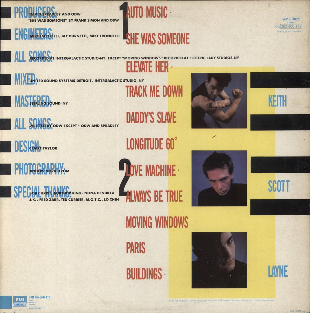 Our Daughters Wedding Moving Windows UK vinyl LP album (LP record)