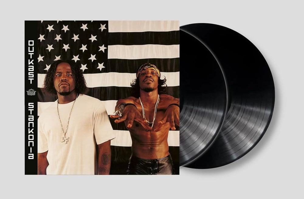 Outkast Stankonia - Black Vinyl - Sealed UK 2-LP vinyl record set (Double LP Album) 196588848612