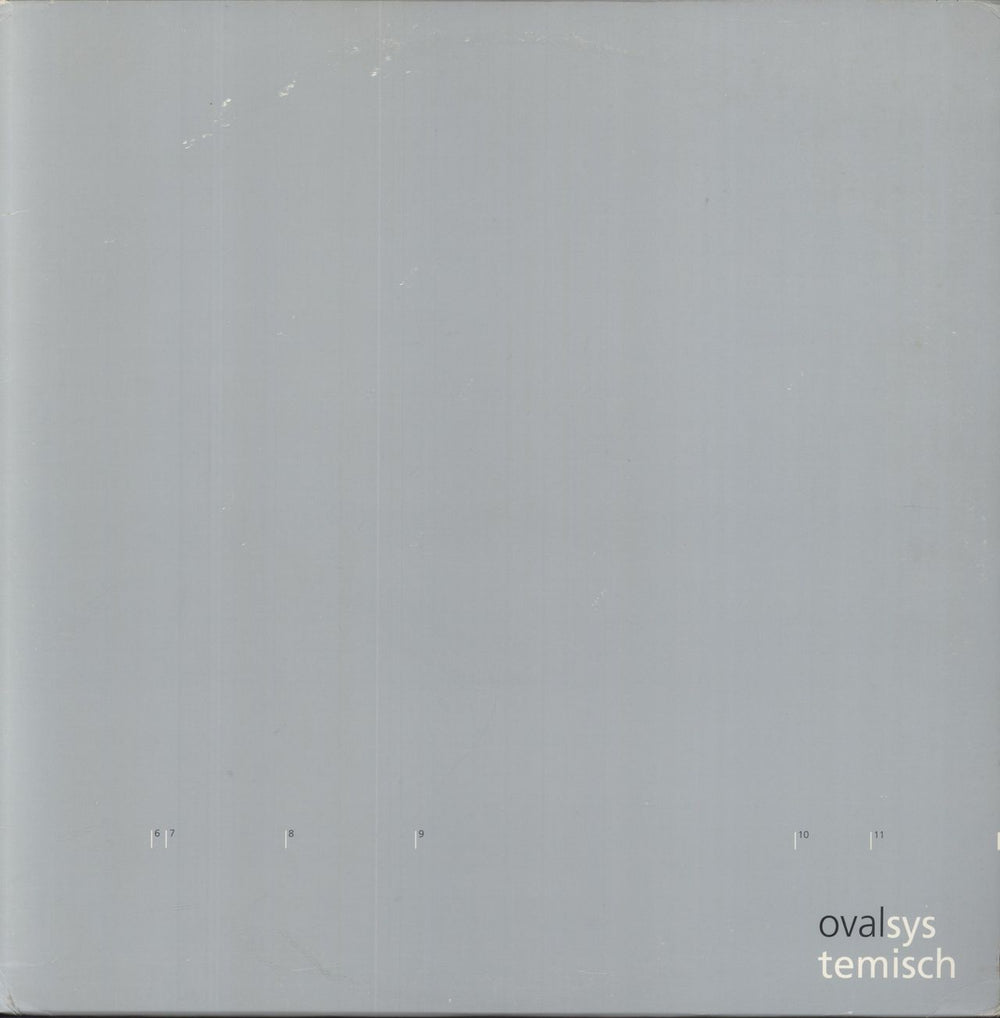 Oval Systemisch - Clear Vinyl US 2-LP vinyl record set (Double LP Album) THRILL032